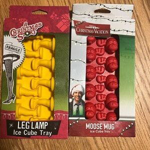 National Lampoons Christmas Vacation MOOSE MUG/ Christmas Story Lamp Cube Trays